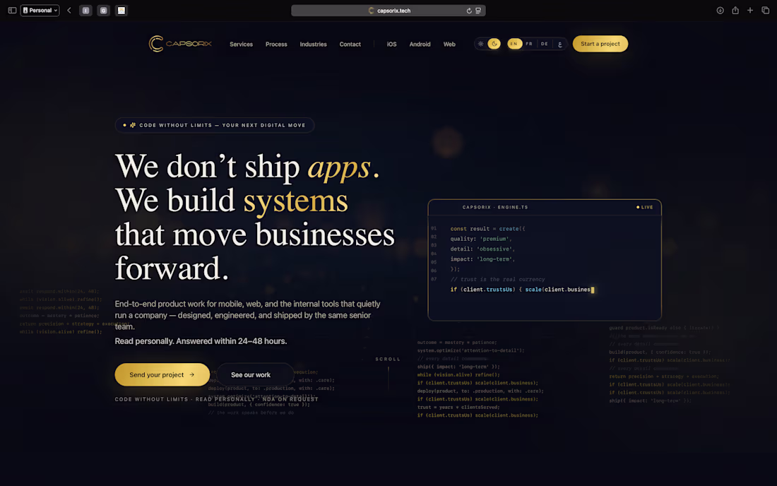 Cover image for Premium Company Website / Digital