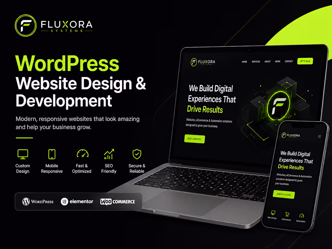 Cover image for WordPress Website Design & Development