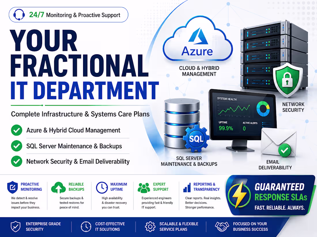 Cover image for Enterprise IT Infrastructure Management | Azure | Database