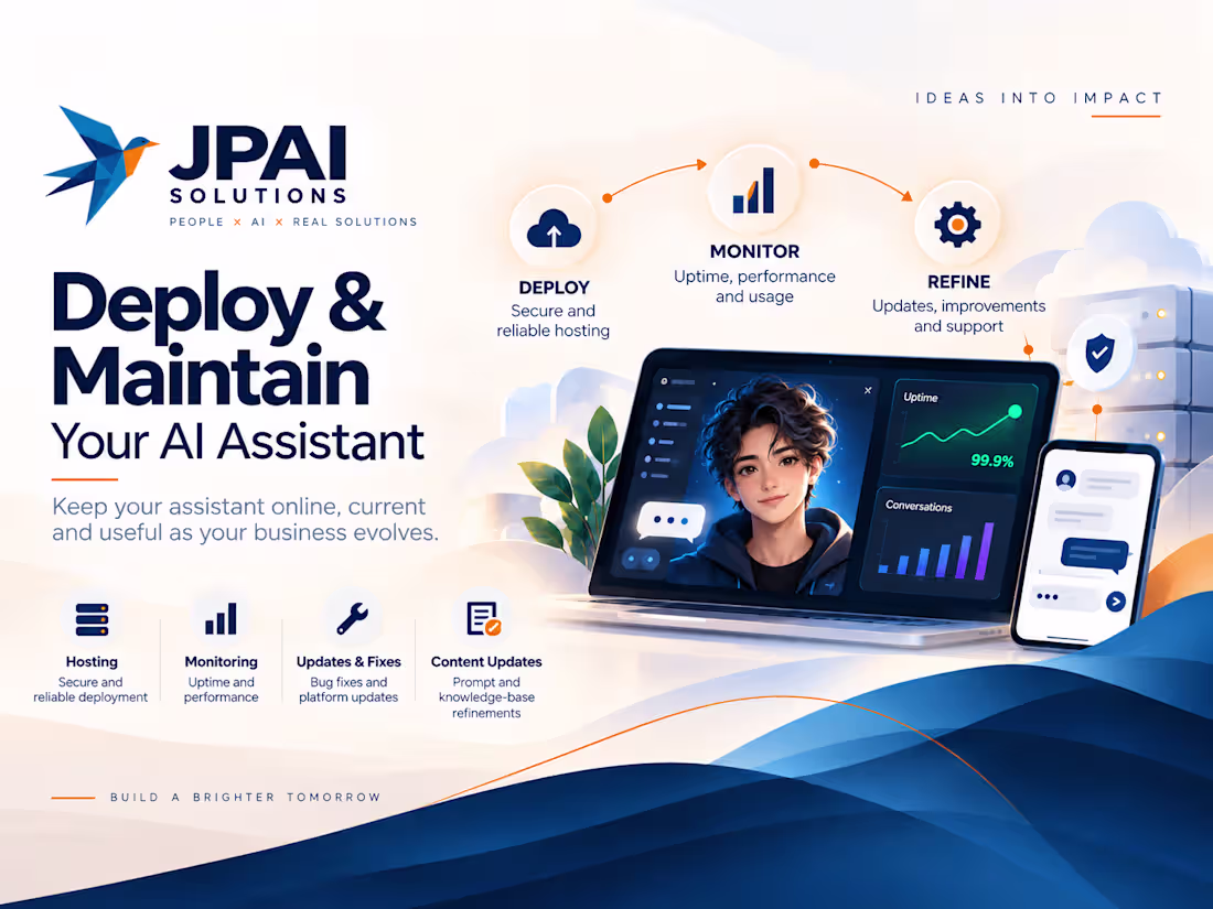 Cover image for Deploy & Maintain Your AI Assistant