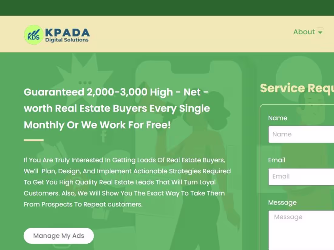 Cover image for Website Revamp - Kpada Digital Solutions