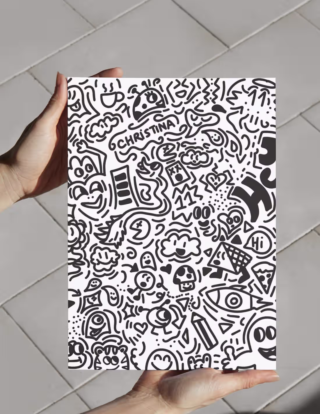 Cover image for Christina's Doodle Universe