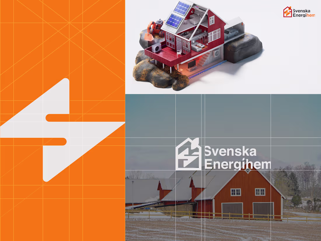 Cover image for Svenska Energihem Brand Identity