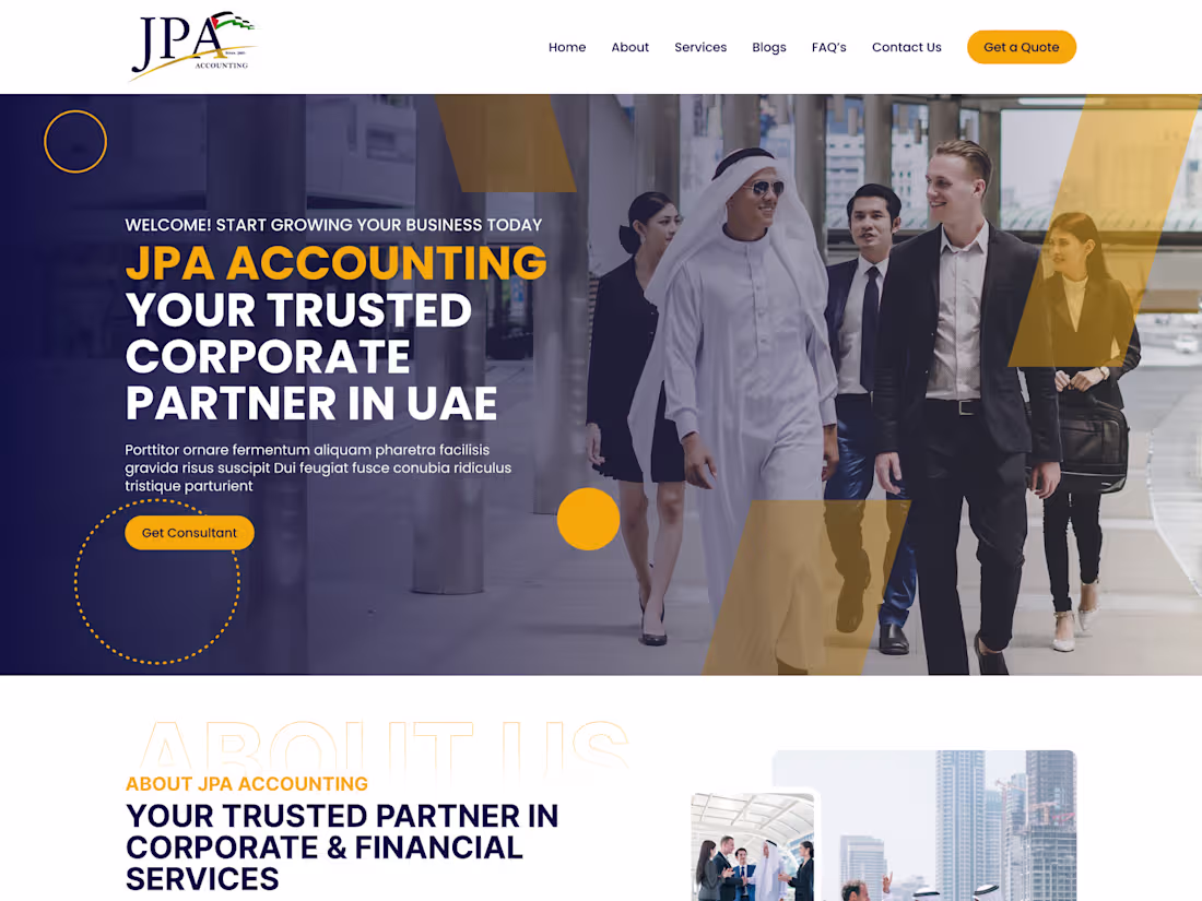 Cover image for JPA Accounting – Corporate Accounting
