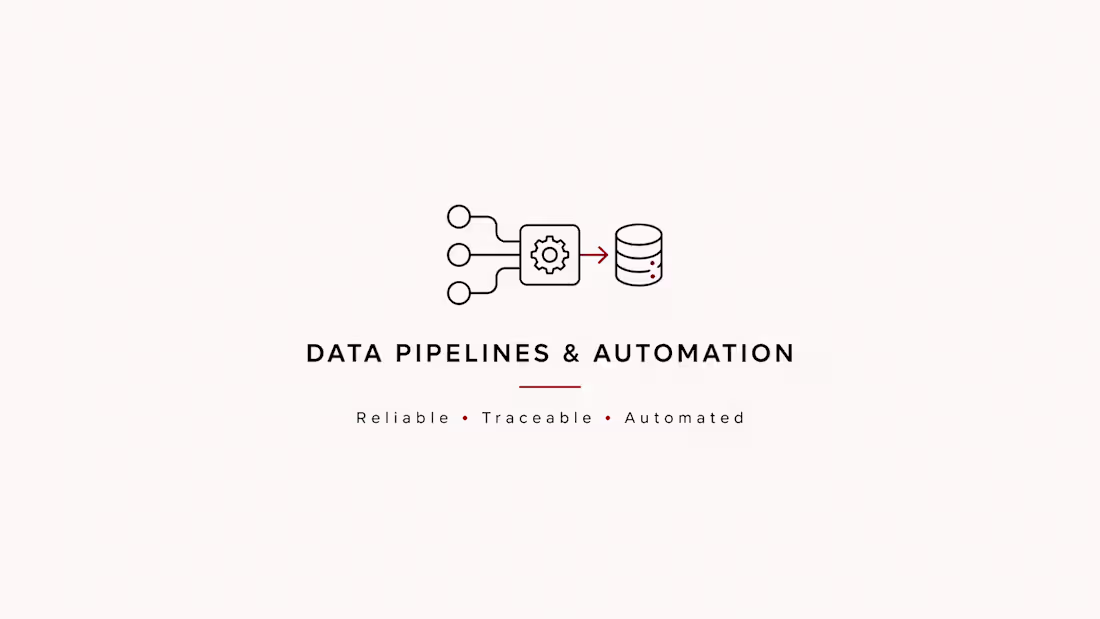 Cover image for I will build a reliable data pipeline or automation system
