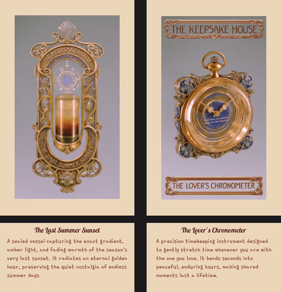 Cover image for "The Keepsake House" is a