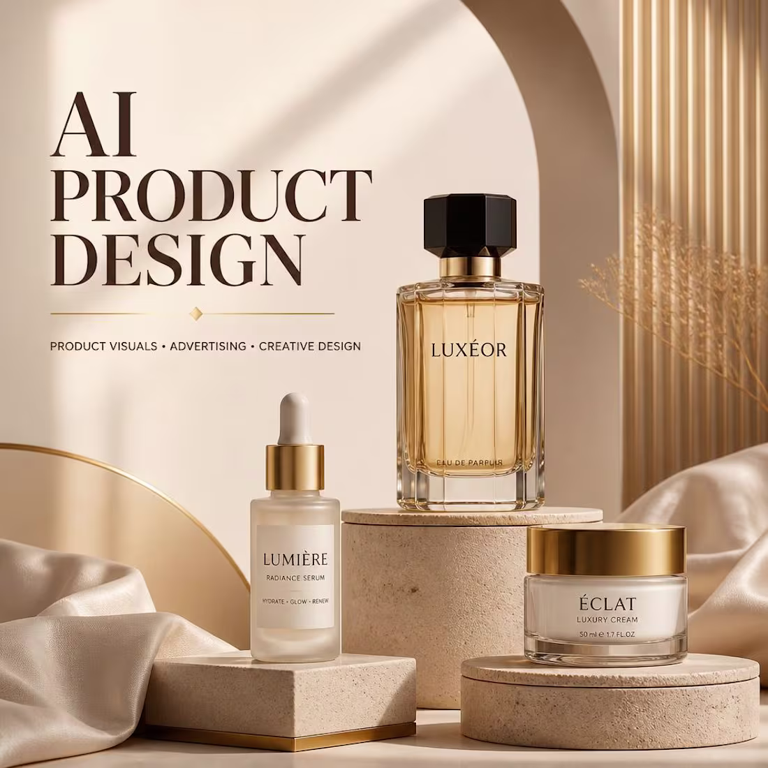 Cover image for AI Product Designer | Product Visuals & Advertising Creatives