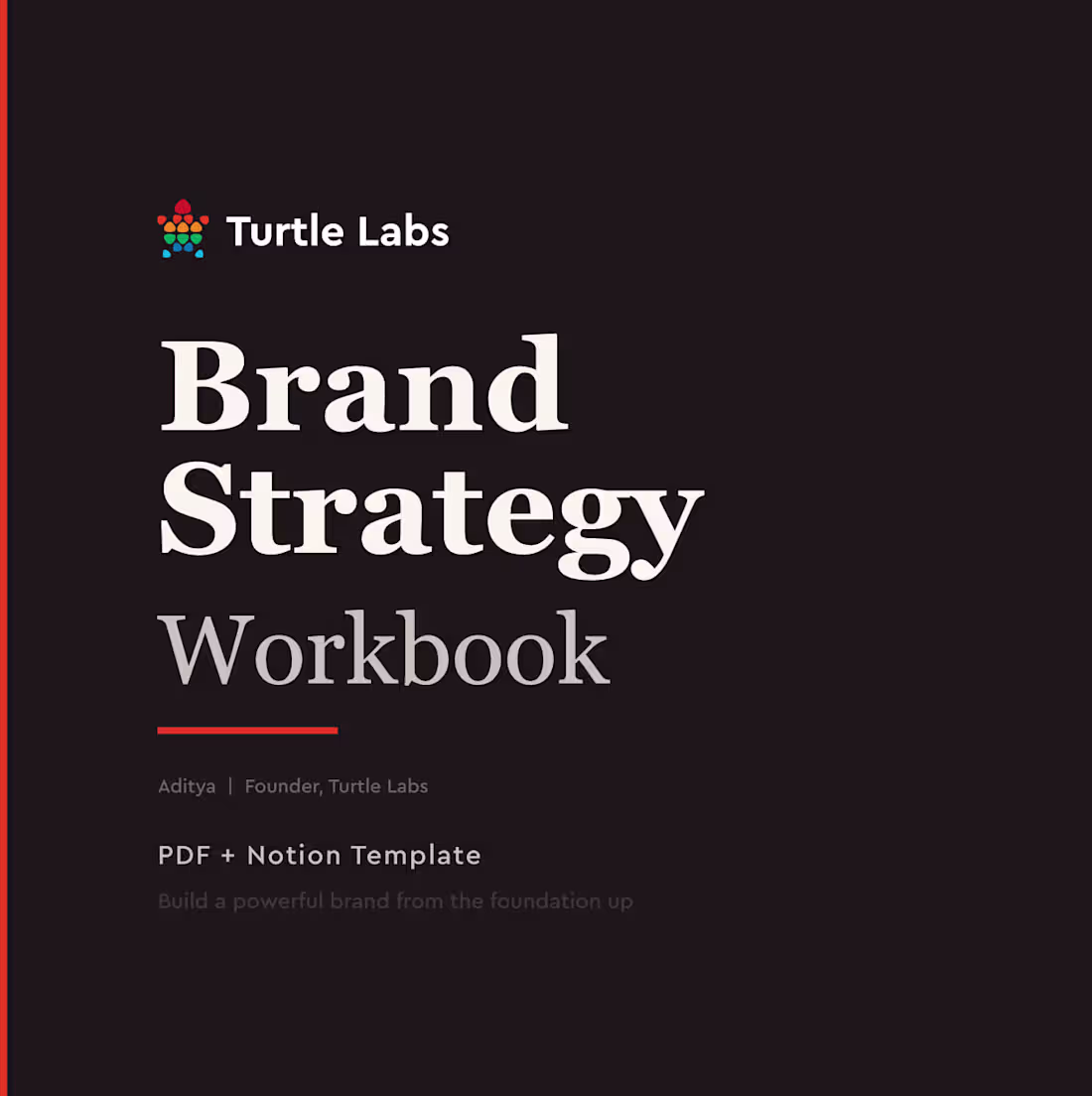 Cover image for Brand Strategy Workbook for Businesses