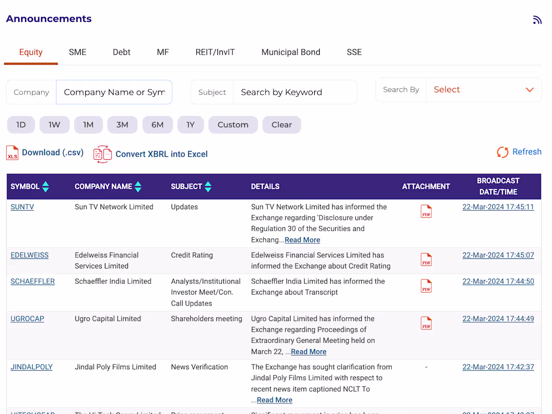 Cover image for National Stock Exchange IPO Registration Platform