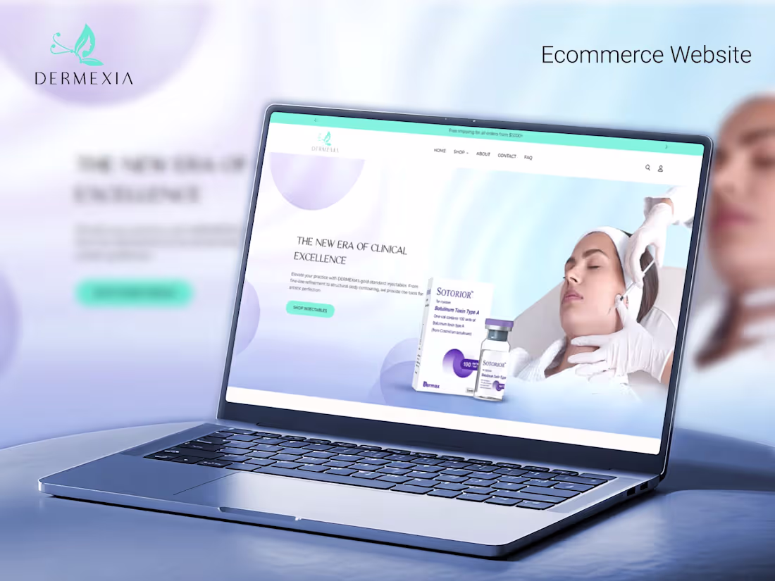 Cover image for Wix E-commerce Platform for Clinical Skincare Brand