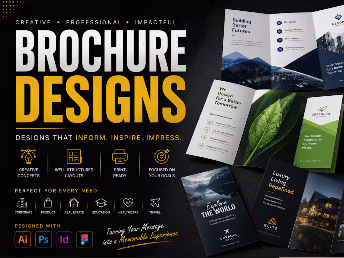 Cover image for Professional Brochure Design for Businesses