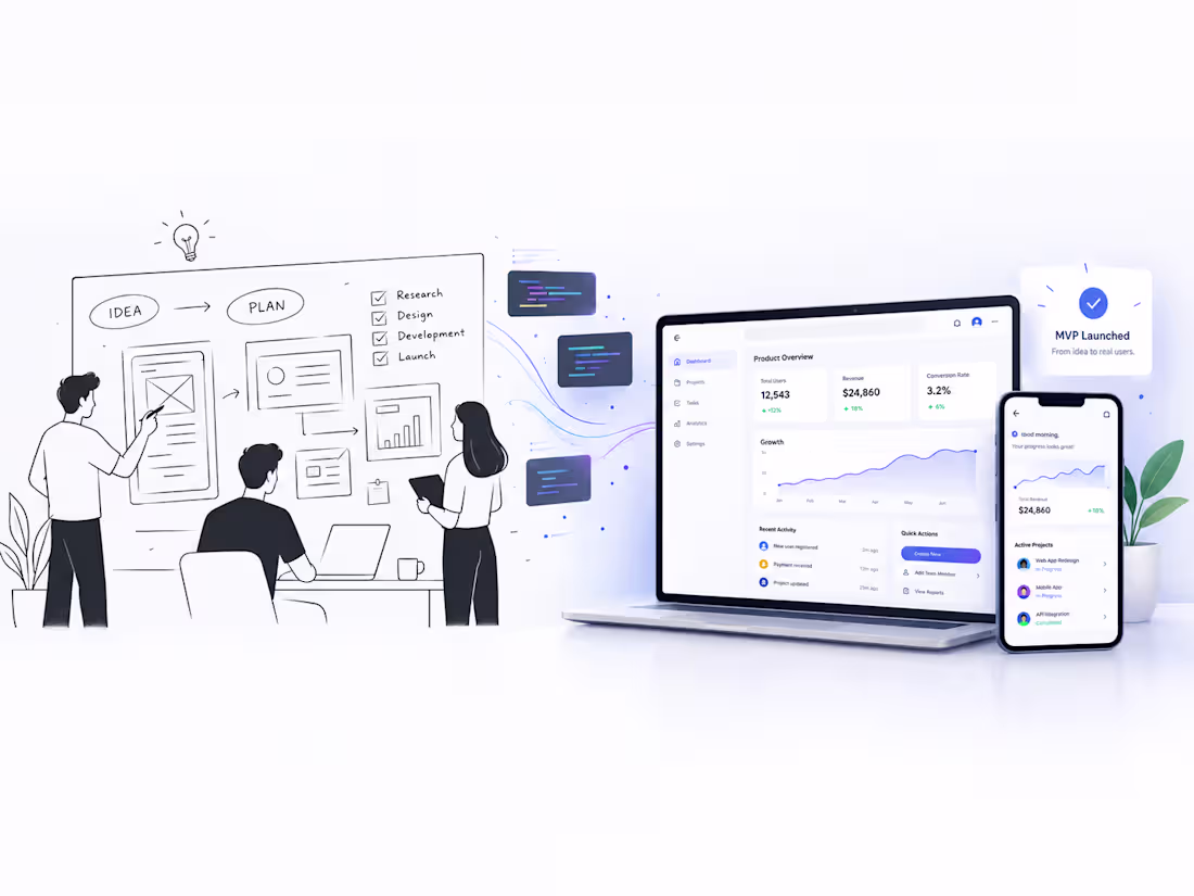 Cover image for From MVP to production-ready product.