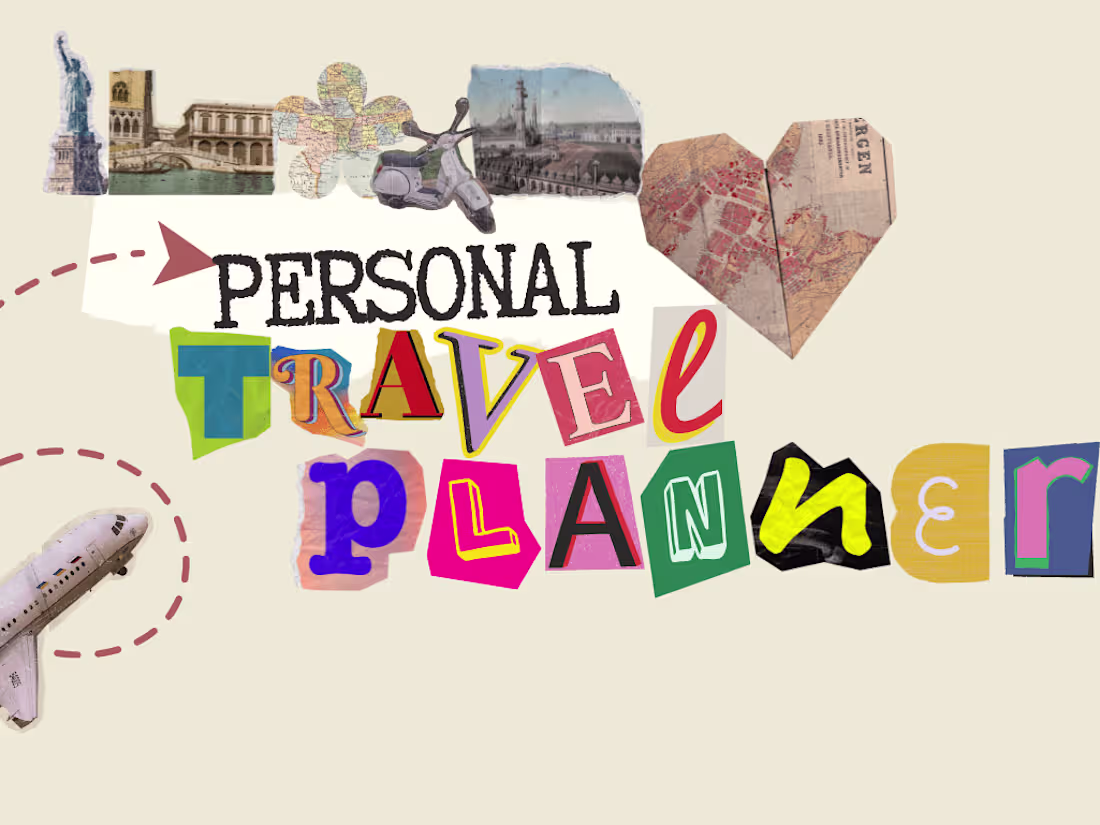 Cover image for I will plan your trip with a personalized itinerary