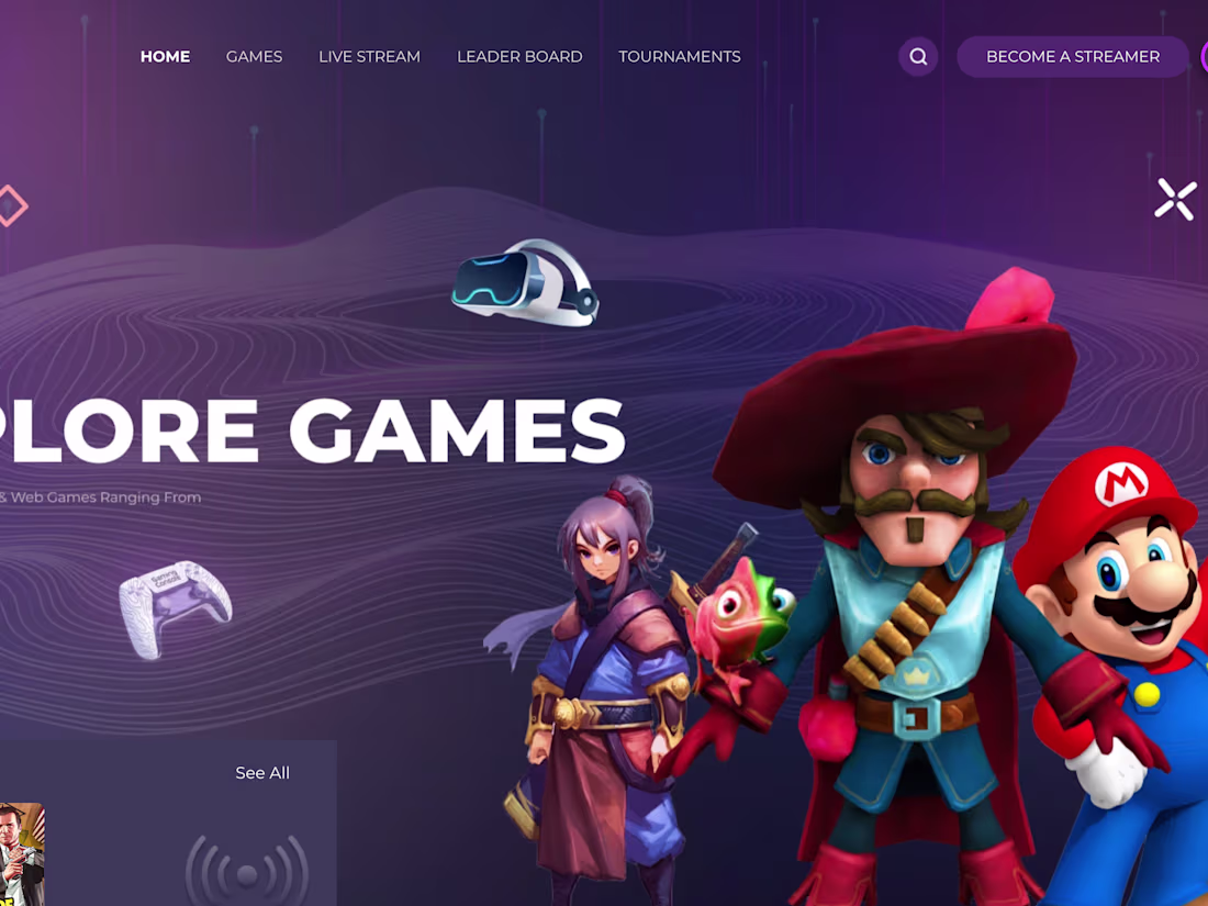 Cover image for Game World - Home