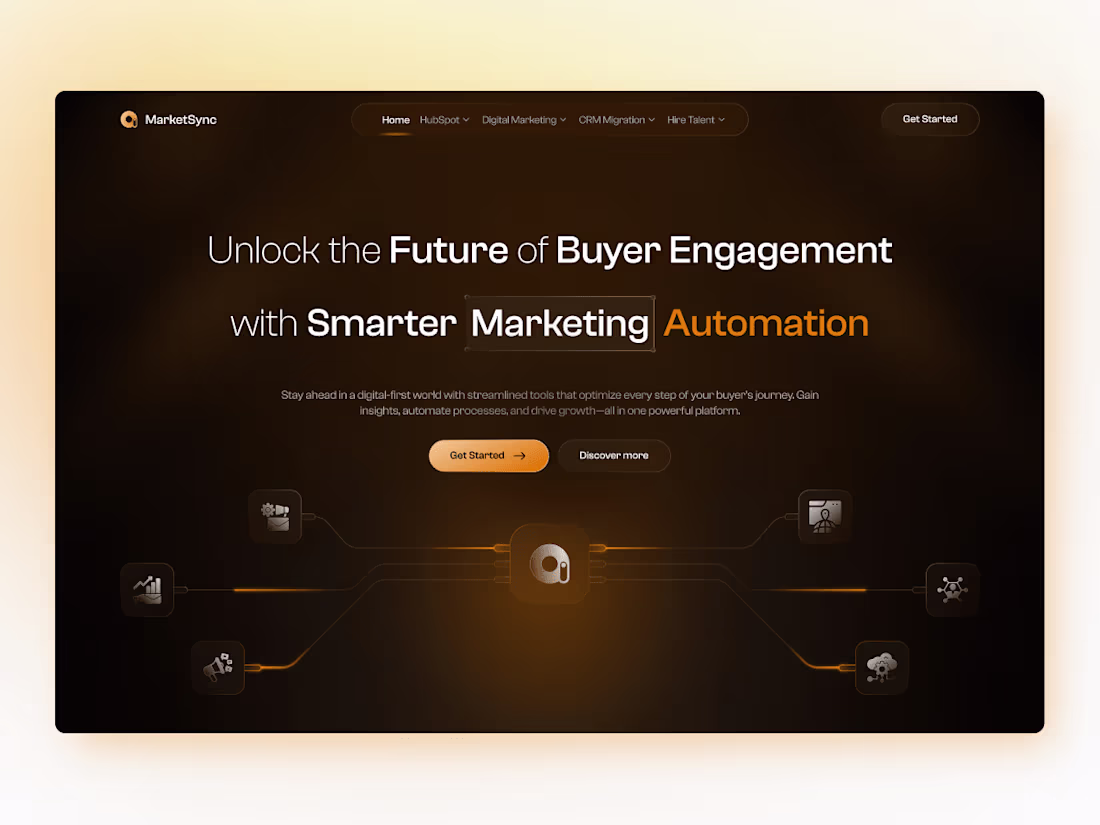 Cover image for MarketSync - Web Design for Marketing Automation