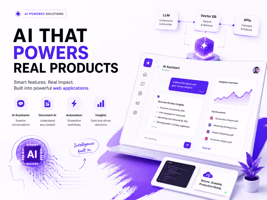 Cover image for AI-Powered Web Application Development