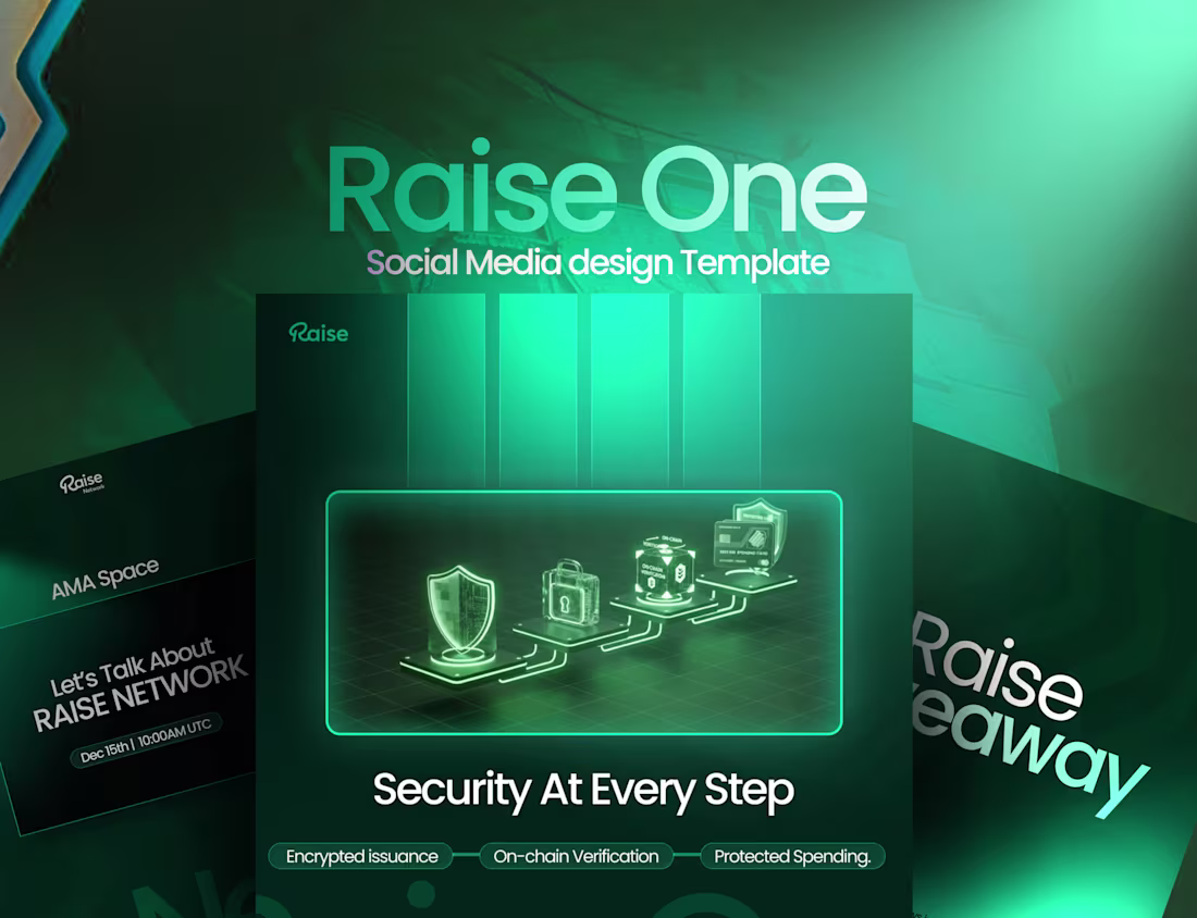 Cover image for Raise One - Social Media Design