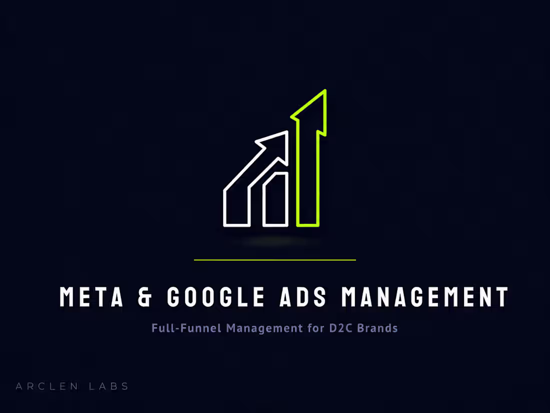Cover image for Meta & Google Ads Management