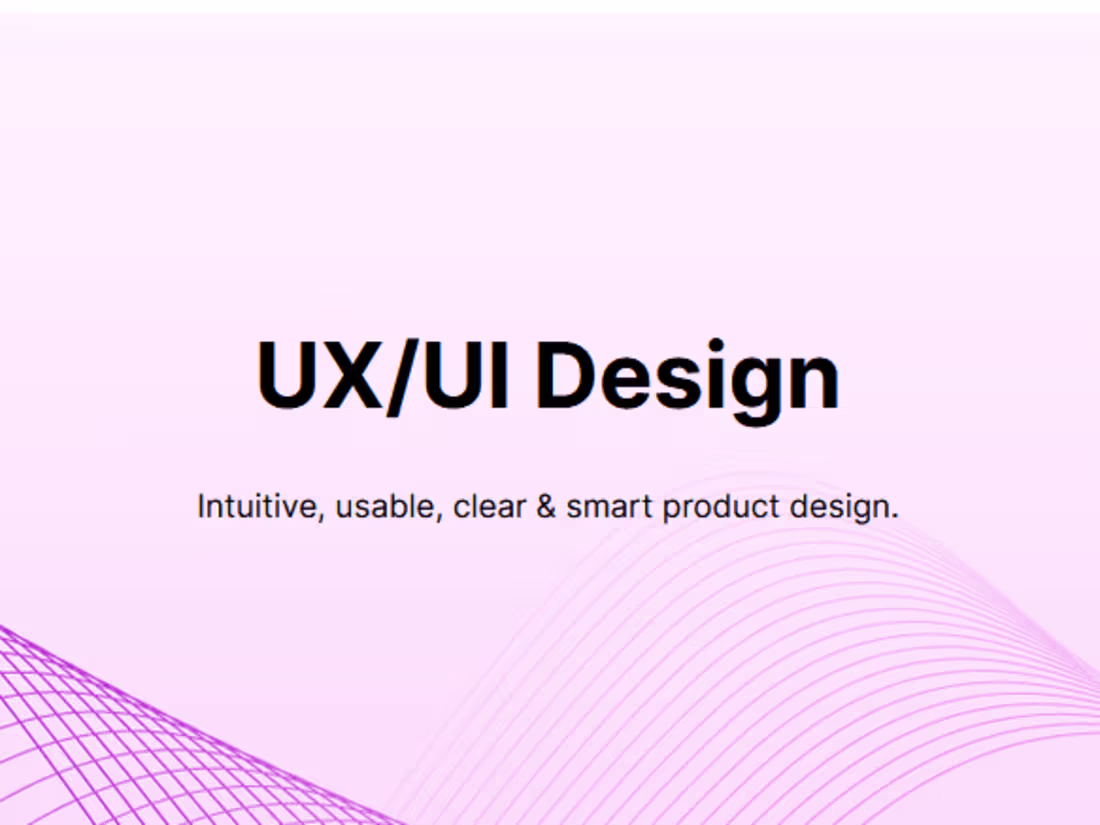 Cover image for UX/UI Design & Prototyping