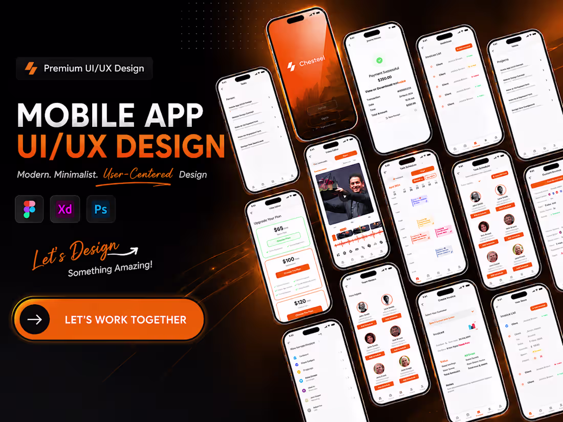 Cover image for Mobile App Ui/UX Design
