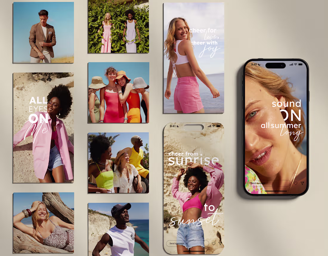 Cover image for DeFacto Summer Campaign Visual Design