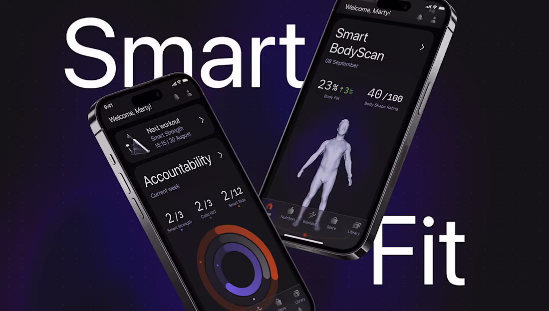 Cover image for Smart Fit Method — UI/UX Design of AI Fitness App Design