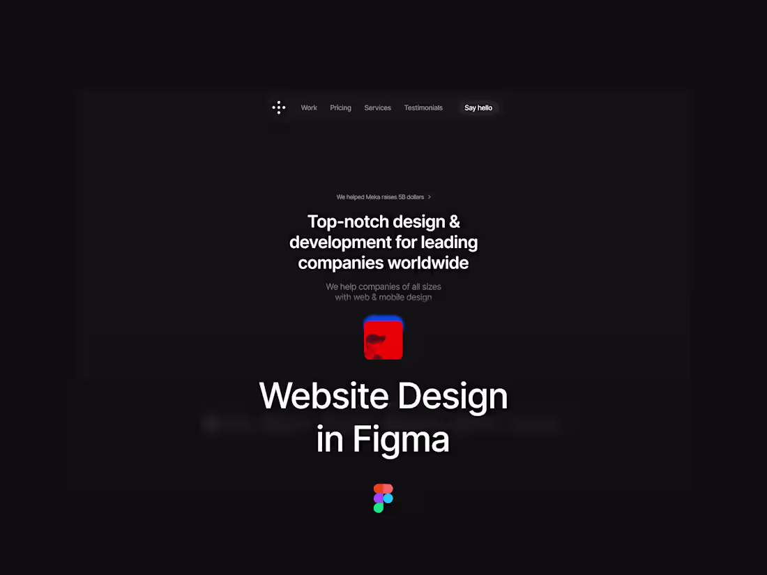 Cover image for Website Design in Figma