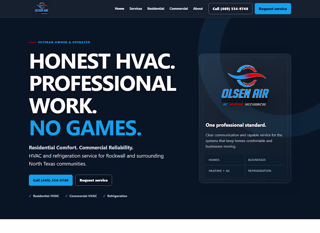Cover image for Small Business Website — Starting at $1,000