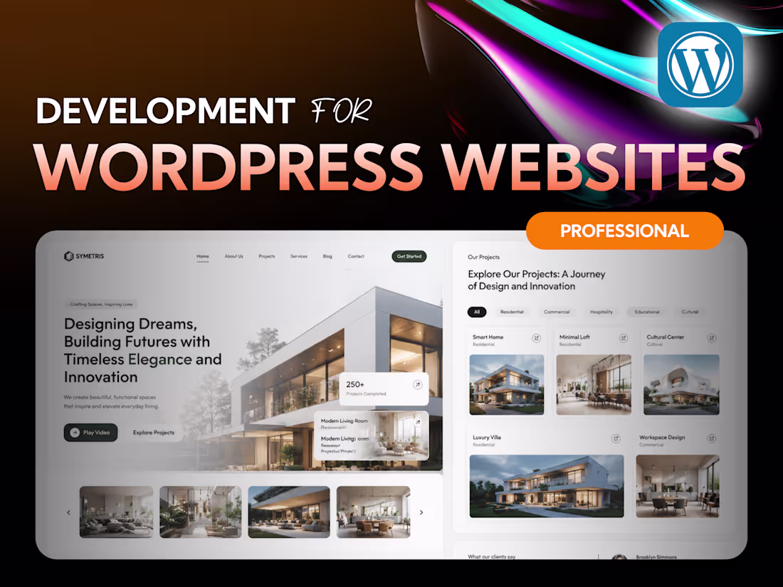 Cover image for WordPress Website Development