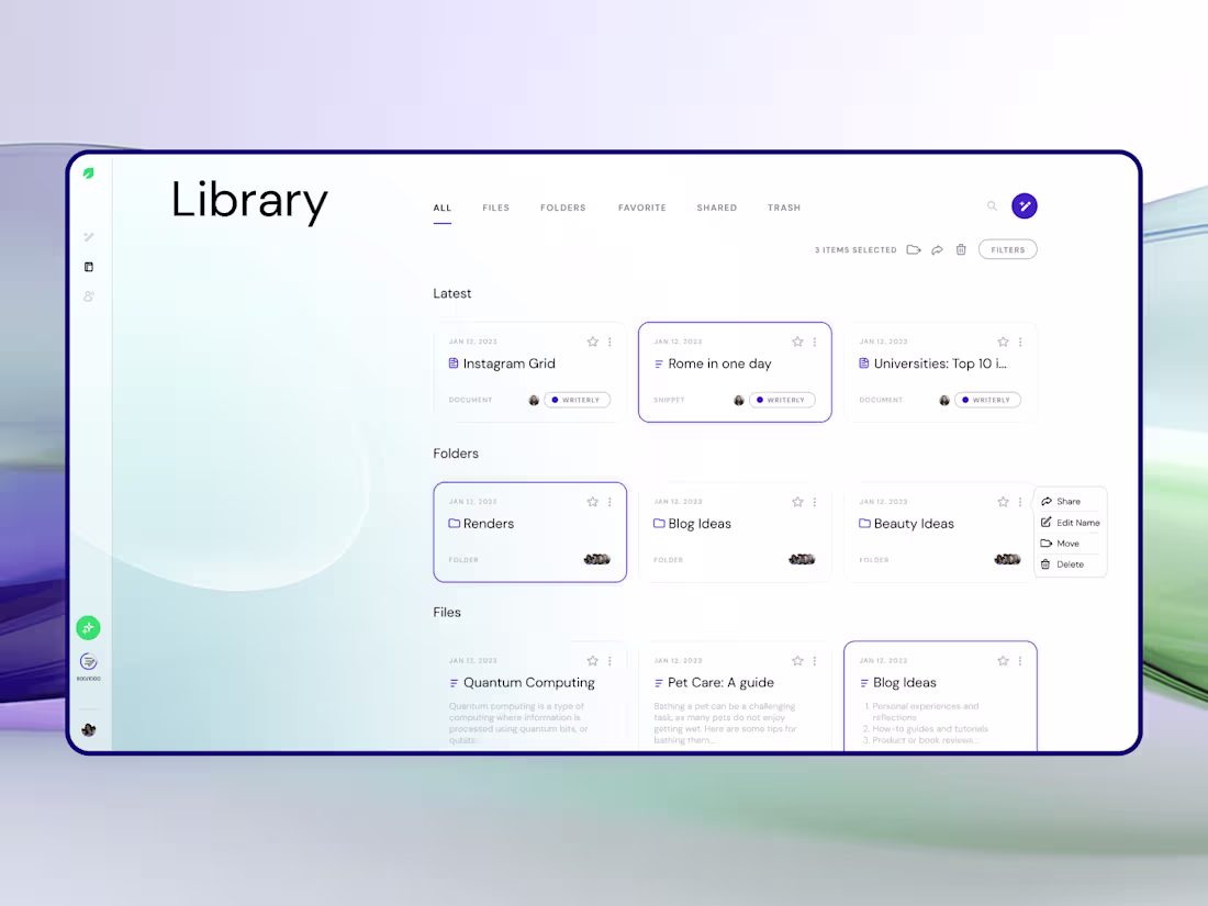 Cover image for Writerly - Content Generation Platform