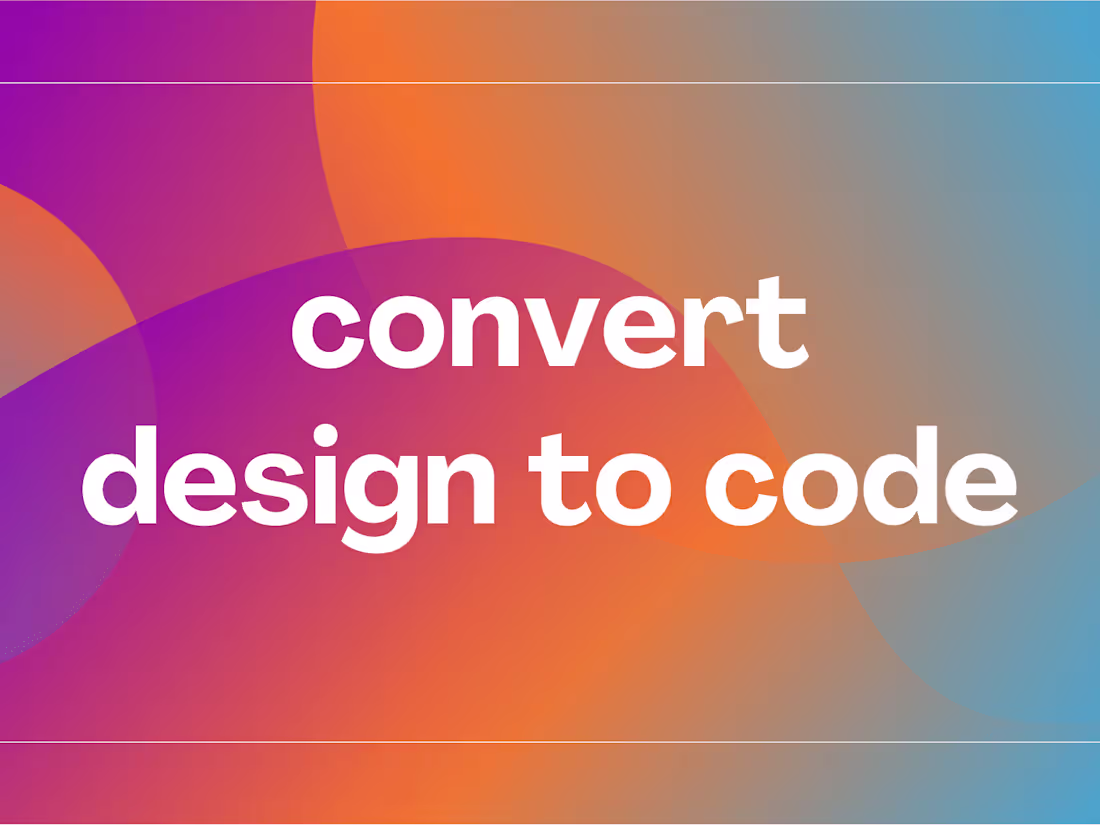 Cover image for I will convert your design to React/Next JS