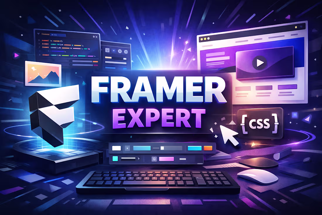 Cover image for Framer Expert – Interactive Web Design & Prototyping