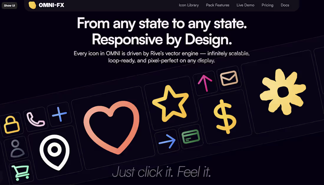 Cover image for Interactive Product Website — Designed in Framer