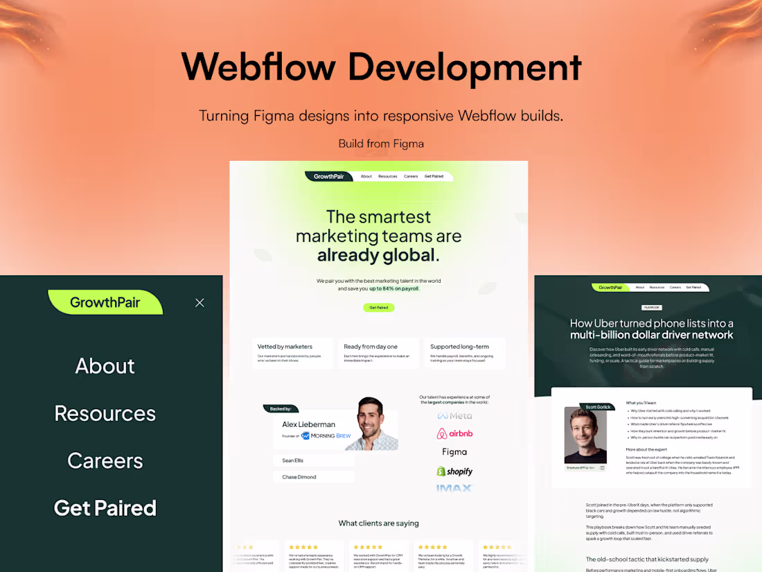 Cover image for Webflow Development from Figma