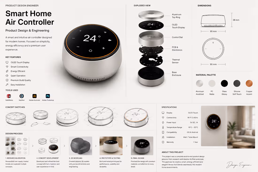 Cover image for Smart Home Air Controller —