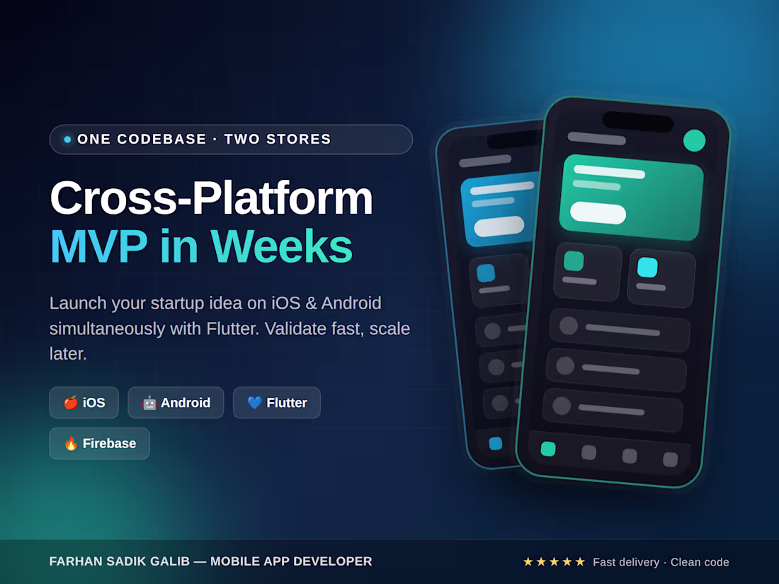 Cover image for Cross-Platform MVP Development | iOS & Android