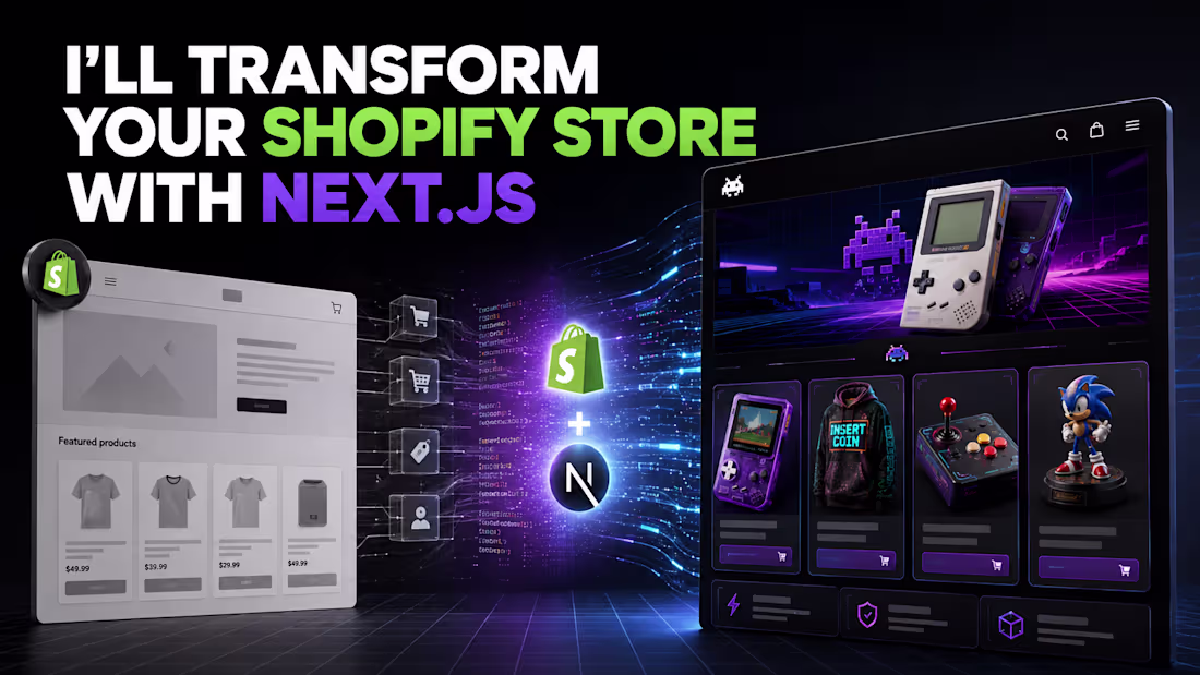 Cover image for Next.js Shopify Storefront