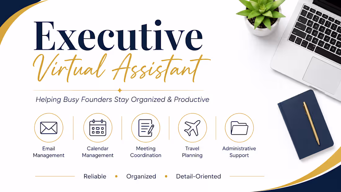 Cover image for Executive virtual assistant