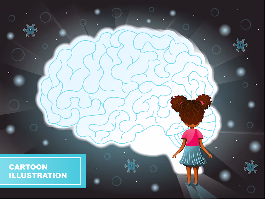 Cover image for Brain Cartoon Art