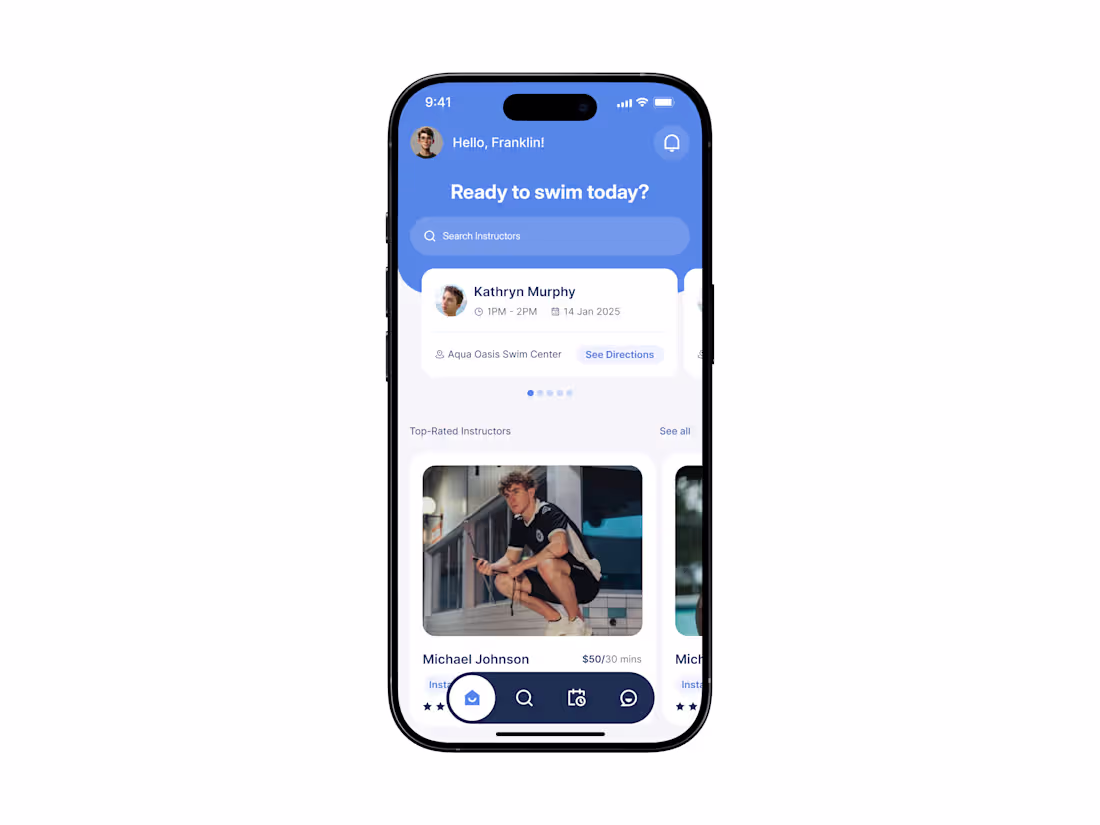 Cover image for Designed a mobile app screen