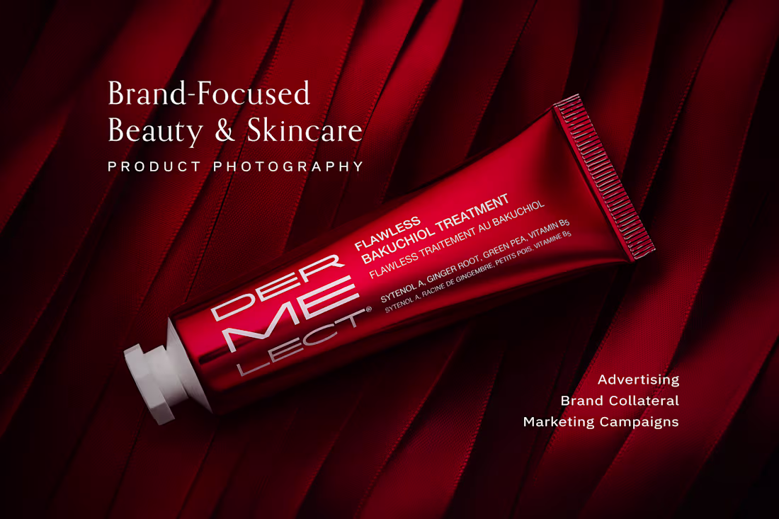 Cover image for Brand-Focused Beauty & Skincare Product Photography