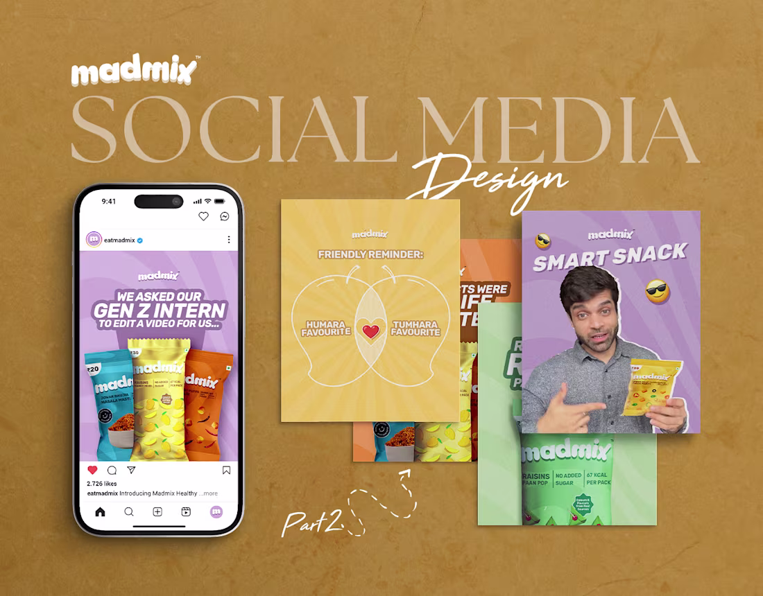 Cover image for Madmix | Social Media Design Part 2
