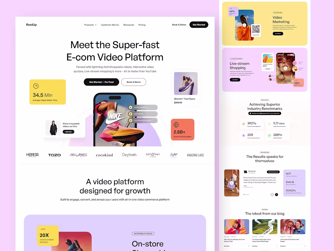 Cover image for Website Design and Development Services (Framer, Next.js, Node)