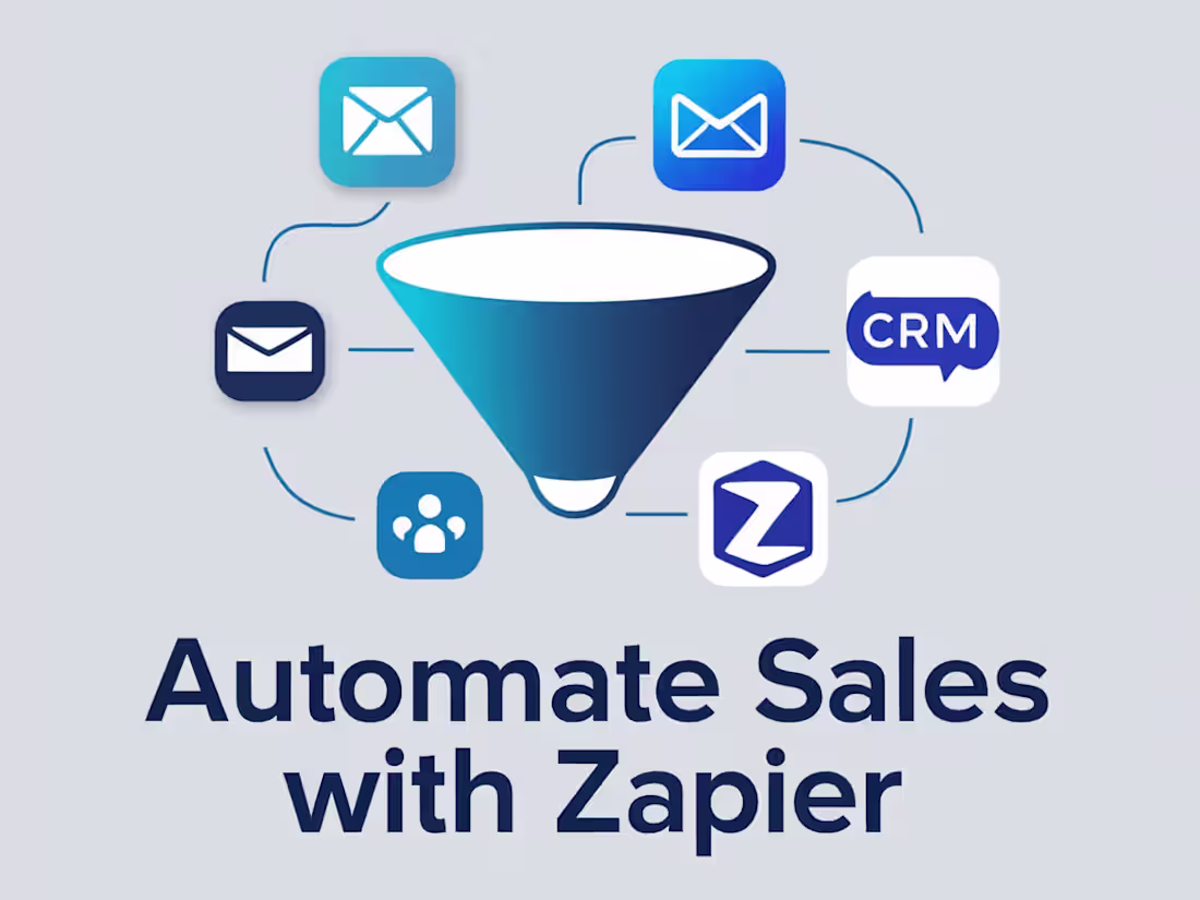 Cover image for Automate your sales funnel with AI-Driven Zapier workflow