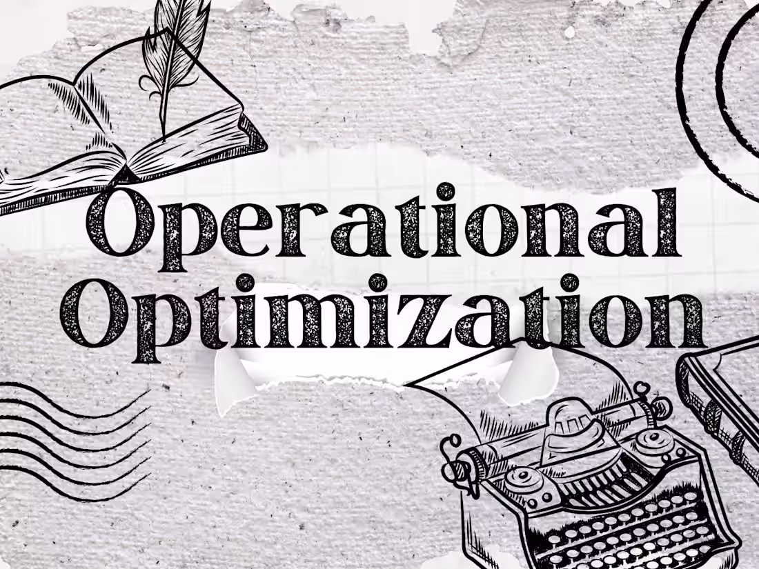 Cover image for Optimize Operations & Project Management for Top Efficiency