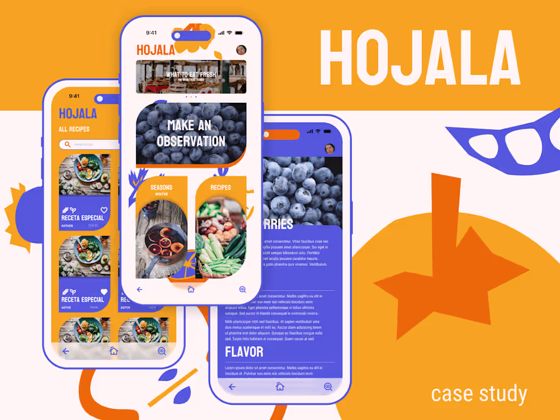 Cover image for Hojala - Ui/Ux Case Study :: Behance