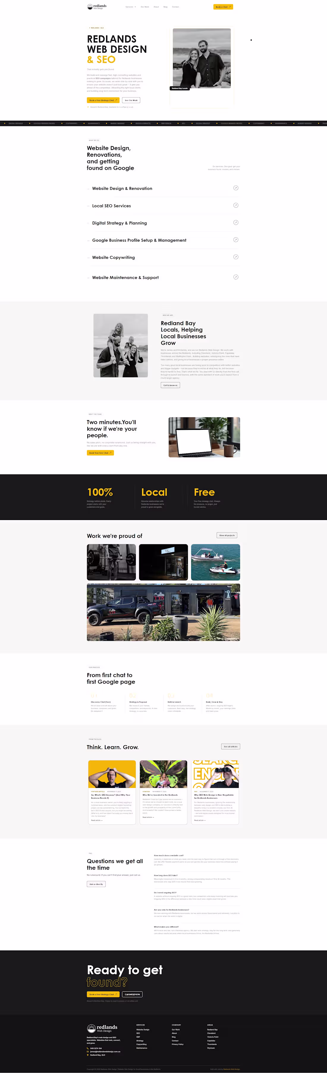 Cover image for Redlands Web Design & SEO Website