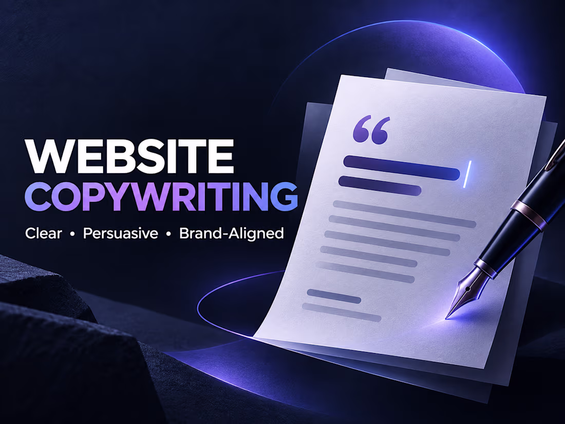 Cover image for Conversion-Focused Website and Landing Page Copy