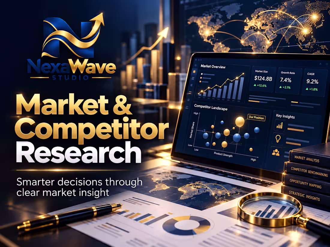 Cover image for Market & Competitor Research