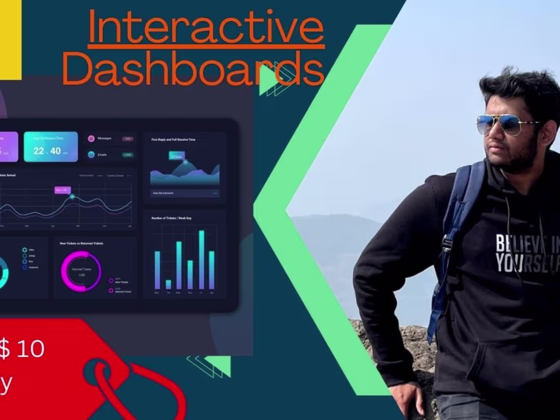 Cover image for Create attractive Dashboards